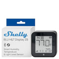 Shelly BLU H&T Display ZB Black, Bluetooth & Zigbee Operated Temperature & Humidity Levels Sensor, E-Paper Display, Home Assistant, Alexa, Google Home, Real-Time Monitoring, Long-Life Battery by Shelly