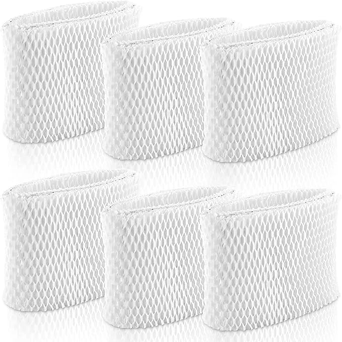 WF2 Humidifier Filter Replacement for Vicks V3500 V3100 V3900 V3700 VEV320,Kaz 3020 & Re-Lion WA-8D Cool Mist Humidifiers,Pack of 6 by TOMOON by TOMOON