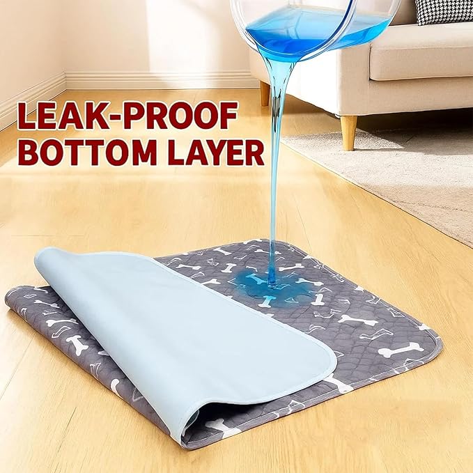 Pee Pads - Fast Absorbent Pet Training Mat, 1 Piece Reusable Washable Absorbent Pee Pads for Feline Hygiene, Pet Gear, Underlay for Cats, Litter Boxes, Playpens, Crates, and Travel Carriers - Image 5