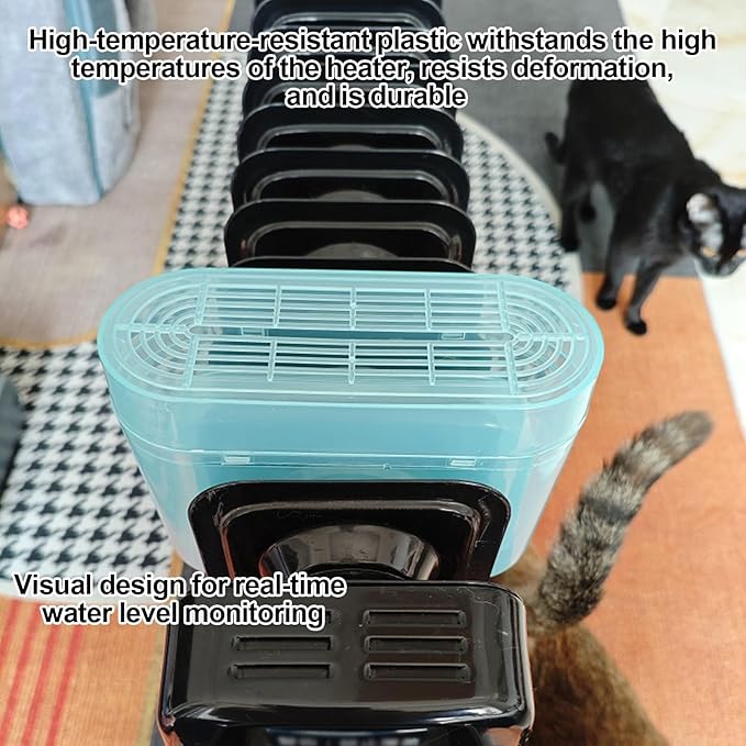 Radiator Humidifier, Oil Filled Humidifier Water Tank, Water Container for Heating, High Temperature Resistant Plastic, Relieves Dry Air, 6.5x6x2.6in - Image 6