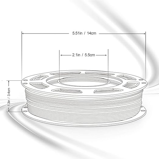 AMOLEN Silk PLA Bundle, 3D Printer Silk Gradient 1.75mm Silk Shiny Filament Bundle Red Gold,Blue Silver, Red Silver,Blue Green, 3D PLA Sets, 200gX 4 Spools - Image 7