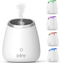 Pure Enrichment PureSpa Deluxe Ultrasonic Aromatherapy Oil Diffuser - 120ml Water Tank, Mood-Boosting Ionizer and Optional Color-Changing Light - Lasts Up to 10 Hours with Auto Safety Shut-Off by PureEnrichment
