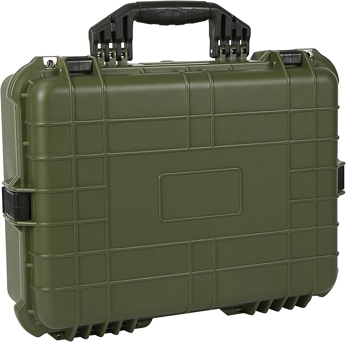 Strongway 20In. Plastic Waterproof Storage Case, Green, Model# Mj-6060_Grn - Image 3