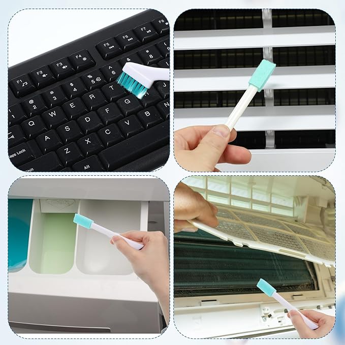 13 Pcs Ice Machine Cleaner Brush Kits, Ice Maker Machine Cleaning Tools Extra Long Crevice Cleaning Brush for Gaps Corner Small Tight Spaces - Image 7
