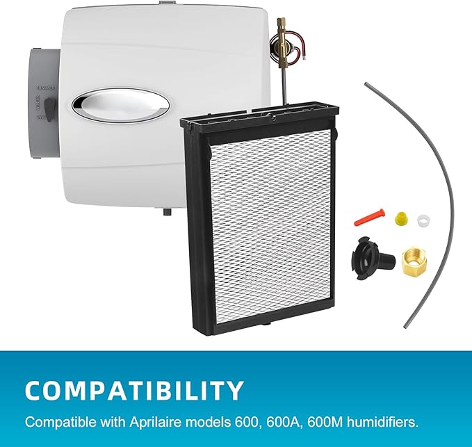 4839 Humidifier Maintenance Kit, No. 35 Water Panel Humidifier Replacement Filter, Fits for Aprilaire Whole Home Humidifier Models: 600, 600A, 600M - Image 5