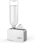 Pure Enrichment MistAire Travel - Ultrasonic Cool Mist Water Bottle Humidifier with Auto Shut-Off, Mood Light, Fold-Out Leg, and Storage Bag for Portable Use at Home, Office, Hotel, and More by PureEnrichment