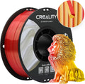Creality Silk Filament, PLA 3D Printer Filament 1.75mm Multi Color, Smooth and Shiny, Silk Shiny PLA Filament +/-0.02mm, 3D Printing Filament 1KG/2.2lb (Golden-Red) by Creality