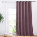 NICETOWN Bedroom Window Blackout Curtain Panel, Dry Rose, 1 Panel, 70 x 95 inch, Thermal Insulated Blackout Drape/Drapery for Loft, Guestroom by NICETOWN
