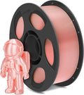 ANYCUBIC Silk Filament, Clog-Free Shiny 3D Printer PLA Filament 1.75mm Dimensional Accuracy +/- 0.02mm, 1KG Reusable Spool (2.2 lbs), Silk Pink by ANYCUBIC