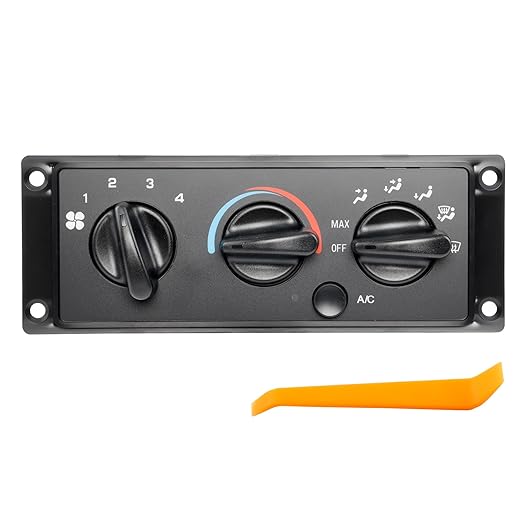 3518702C93 A/C Hearter Climate Control Module Panel Compatible with 2000-2021 International 9100 9200 9400 9900 5500I 5600I HX515 HX615 Replace 3518702C92 703460AT 5011931R91 by ATRACYPART