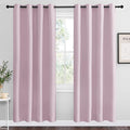 NICETOWN Baby Pink Blackout Curtains 78 inches Length for Living Room, 2 Panels, 55" Wide, Thermal Insulated Decoration Drapes for Bedroom Window by NICETOWN