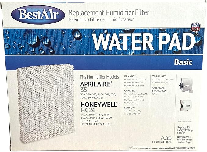 BEST AIR Humidifier Filter A35 (Pack of 2) - Image 2