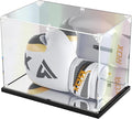 Boxing Glove Display Case with Mirror Back and Base, Acrylic Display Case for Full Size Boxing Glove, Watch The Video to Assemble (14x9.5x8.7 inch, 35x24x22 cm) by KOLIPI