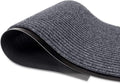 MaxMat® Extra Large Commercial Floor Mat, 3 x 5 Feet Rubber Border Heavy Duty Made in USA Door Mat, Waterproof, Low-Profile, Easy to Clean, Rubber Entry Mudroom Rug (Charcoal Grey) by MaxMat