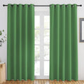 NICETOWN Froest Green Blackout Curtains 84 inch Length, Grommet Top Room Darkening Drapes for Bedroom Living Room, Light Blocking Window Covering for Privacy (W66 x L84 Inch, 1 Panel) by NICETOWN