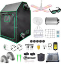 4x4 Grow Tent Kit, Complete High Reflective Mylar Indoor Grow Tent + LED Grow Light Combo Hydroponics Indoor Plant Growing Tent System with Carbon Filter (48"x48"x83") by iMeshbean