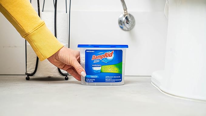 DampRid Fresh Scent Disposable Moisture Absorber, 10.5 oz., 3 Pack – Attracts & Traps Excess Moisture, Eliminates Musty Odors, Creates Fresher, Cleaner Air, White - Image 9