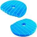 HQRP 2-Pack Humidifying Filter Compatible with Sharp KC-C70U, KC-C100U, KC-C150U, KC850U, KC860U Humidifier, FZC100MFU Replacement by HQRP