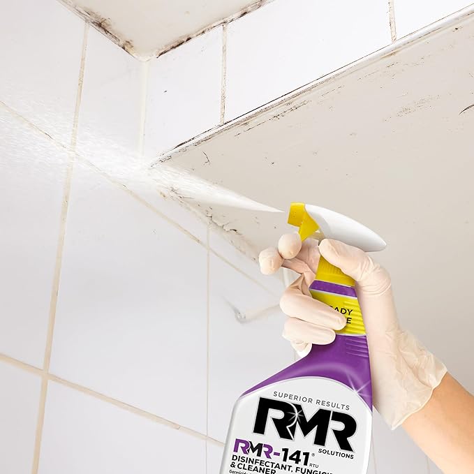 RMR-141 EPA Registered Mold and Mildew Killer, Eliminates Odors, Removes Mold, Mildew, Bacteria, and Viruses, 4 Pack of 1 Gallon Bottles - Image 2