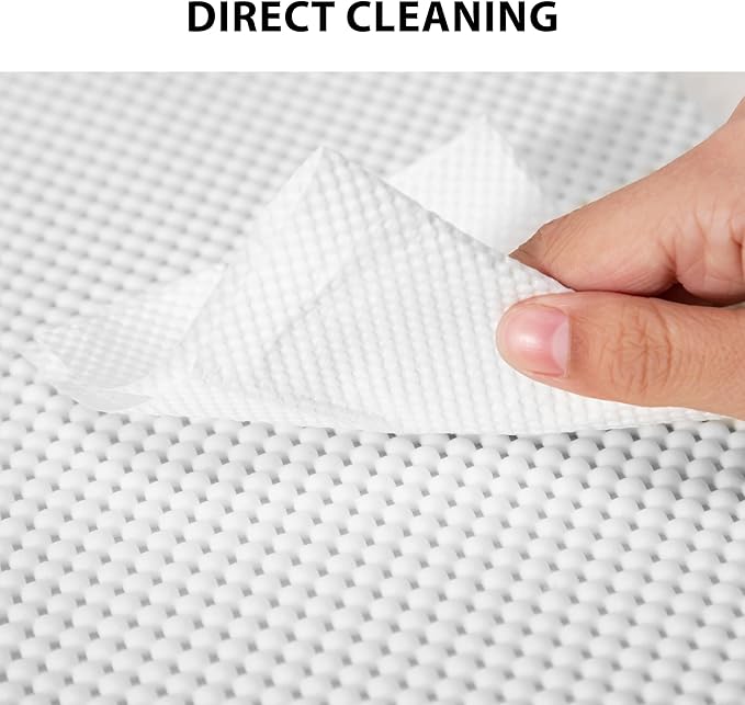 Shelf Liners for Cabinets-Drawer Liner Cabinet Liners for Shelves Kitchen,Non-Adhesive,Non-Slip,White,12 x 180 inch - Image 4