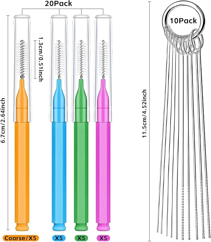 Shower Head Cleaner Tool Set, Multi-Size Shower Head Cleaning Brush for Small Hole Anti-Clogging Nozzle with Storage Boxes, Picks Fitting Nozzle Unclogger for Household Bathroom (30 Pcs) - Image 8