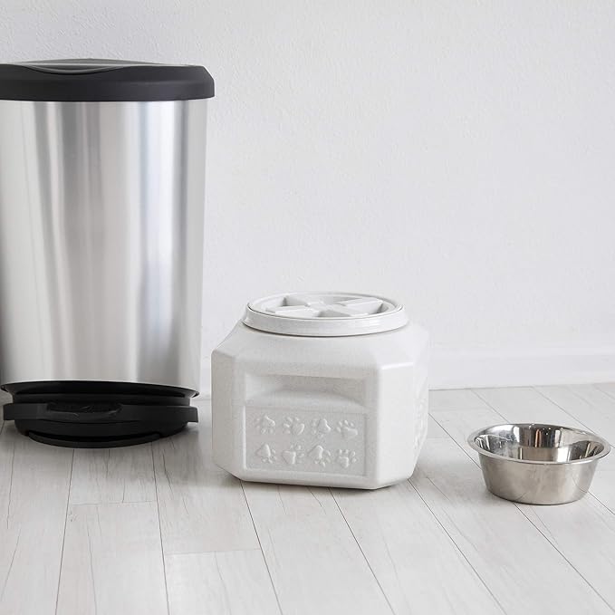 Gamma2 Vittles Vault Dog Food Storage Container with Airtight Lid, holds up to 10-15 Pounds of Dry Pet Food, Cat Kibble and Bird Feed, BPA Free, Made in USA - Image 6
