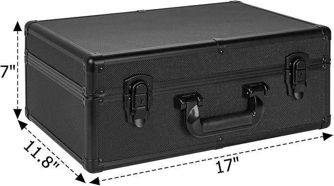Graded Card Case - Aluminum Alloy Graded Card Storage Box Compatible with 150+ Card Slabs - Sports Trading Card Case Fits PSA, CSG, BGS - Image 7