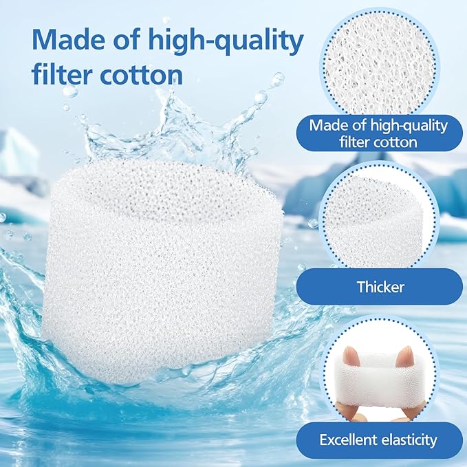 30-Pack Top Fill Humidifier Replacement Filter Compatible with LEVOIT Classic160, Dual150, Dual200S, Classic300(S), LV600S, OasisMist450S, Superior6000S Humidifiers - Image 4