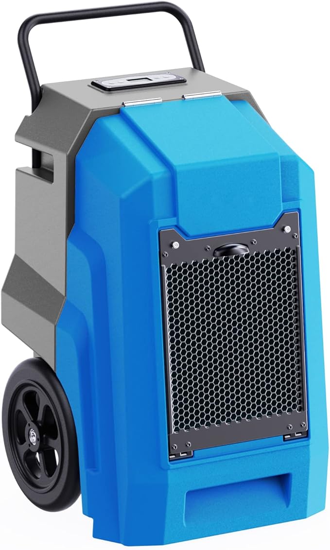 MOUNTO 180Pints Commercial Dehumidifier with Pump and Drain Hose, LGR Portable Dehumidifier with wheels for Home, Basements, Garages, and Job Sites. by MOUNTO