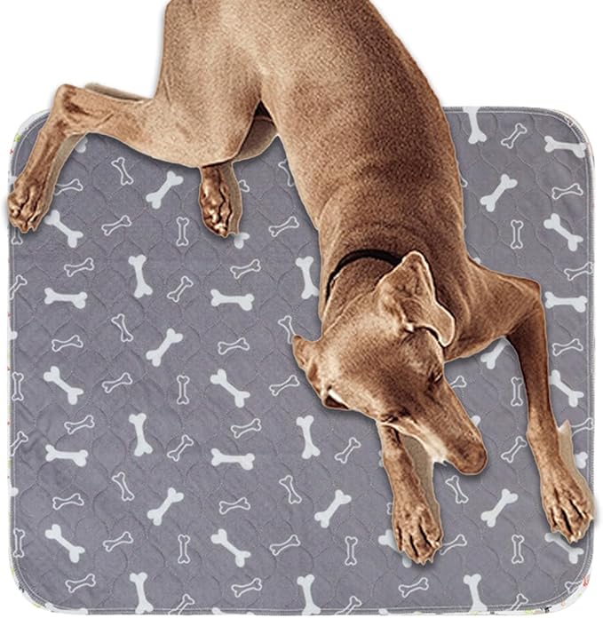 Pee Pads - Fast Absorbent Pet Training Mat, 1 Piece Reusable Washable Absorbent Pee Pads for Feline Hygiene, Pet Gear, Underlay for Cats, Litter Boxes, Playpens, Crates, and Travel Carriers by Unknown