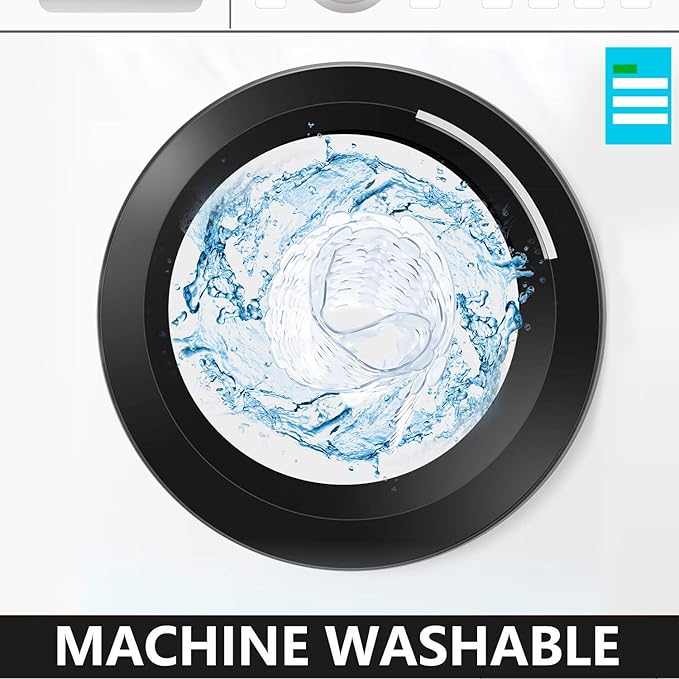 WELTRXE Non Slip Bath Mat Pebbles Bathtub Mat with Suction Cups, Drain Holes for Bathroom Showers, Tub, 35 x 16 Inches Machine Washable Bathroom Mats BPA, Latex Free Safe Shower Mats - Clear - Image 6