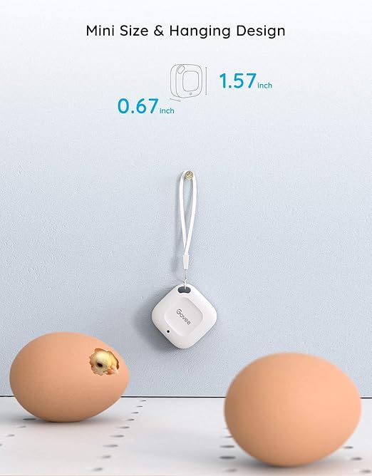 Govee Bluetooth Hygrometer Thermometer, Wireless Thermometer, Mini Humidity Sensor with Notification Alert, Data Storage and Export, 262 Feet Connecting Range, 2 Pack - Image 4