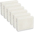 kakofaci 6 Pack WF813 Humidifier Filters Replacement Compatible with Equate EQWF813 PCWF813 Relion RCM832 RCM-832N Protec RWF813 EQ-2119-UL PCCM-832N Cool Mist Humidifiers Wick Filter by kakofaci