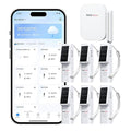 BaldrTherm WiFi Hygrometer Thermometer 6 Pack, Smart Temperature Humidity with App Notification Alert, Date Storage, Remote Monitor for Bedroom, Wine Cellar, Basements(Only Support 2.4G Wi-Fi) by BaldrTherm