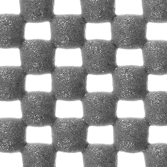 Shelf Liner Drawer Liner Non-Slip Mat Shelves Liners 12" X6.5’ Grid Pattern PVC Non-Adhesive Grip Liner Anti-Slip Mat for Kitchen Cabinets Wire Shelving Pantry Dresser Refrigerator (Grey) - Image 4