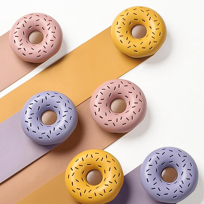 Doughnuts Shape Storage Organizers with Reusable Designs Accessory for Closet Shoe Cabinet Travel - Image 6