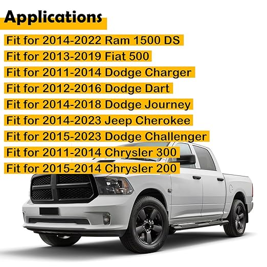 1SU12DX9AA Humidity Sensor Cover Cap Compatible with Dodge Charger Challenger Dart Journey Jeep Cherokee Ram 1500 Chrysler 200 300 - Image 3