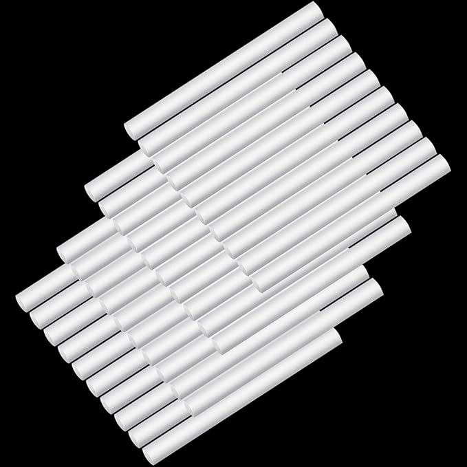 40 Pieces Humidifier Filter Cotton Refill Travel Mini Humidifier Filters Sticks Car Filters Replacement Parts for Portable Personal USB Powered Smart H20 in Office Bedroom(2.75 Inch) by Boao