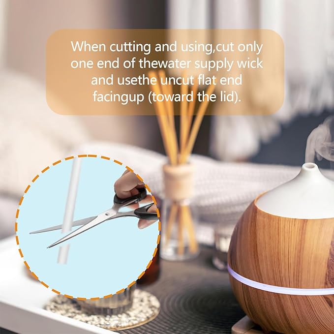 70PCS Humidifier Filter Sticks Refill – Replacement Cotton Wicks for Mini Portable Humidifiers & Essential Oil Diffusers – Compatible with Small Air Humidifiers for Home, Office, Bedroom - Image 7