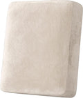 H.VERSAILTEX Velvet Stretch Couch Cushion Cover Plush Cushion Slipcover for Chair Cushion Furniture Protector Seat Cushion Sofa Cover (1 Piece Armchair Cushion Covers, Ivory) by HVERSAILTEX