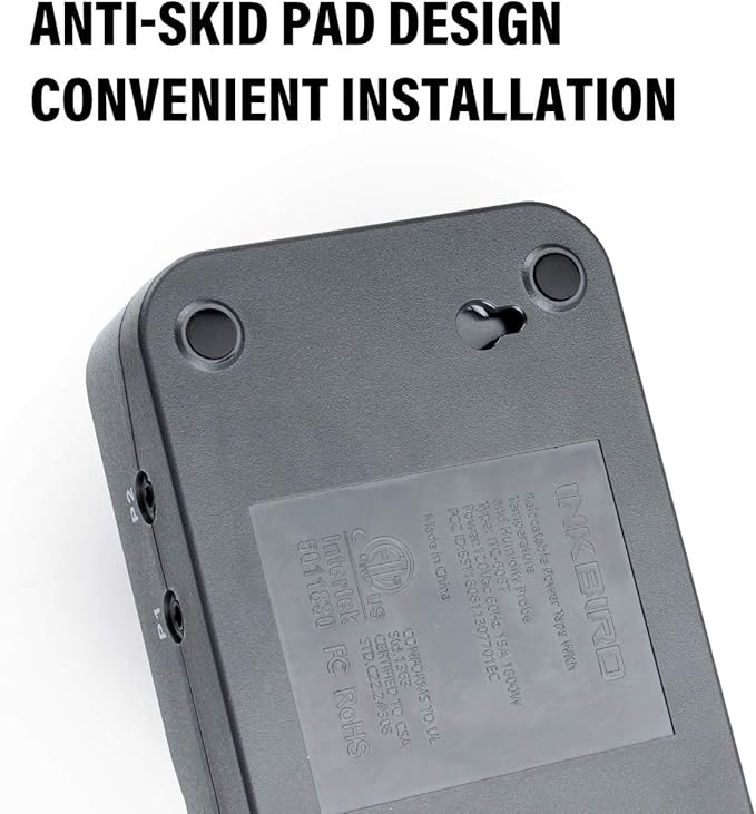 Inkbird Temperature and Humidity Controller ITC-608T Pre-Wired Dual Stage Thermostat 120VAC 15A 1800W ETL Listed Mushroom Greenhouse Homebrew - Image 8