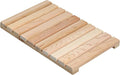 bingaai Cedar Wood Shower Mat, Cedar Wooden Bath Mats, Small Wood Bath Mat 20 x 13 in, Shower Stall Mat Non-Slip for Bathroom Bathtub Spa Sauna Garden Home, Wooden Floor Mat for Indoor and Outdoor by WhenStyleMeetsPracticality