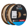 INLAND Micro Center PLA+ 3D Printing Filament 1.75mm - PLA Pro Dimensional Accuracy +/- 0.03 mm - 1kg Cardboard Spool (2.2 lbs) (2 Pack Bone White, 1.75mm) by INLAND