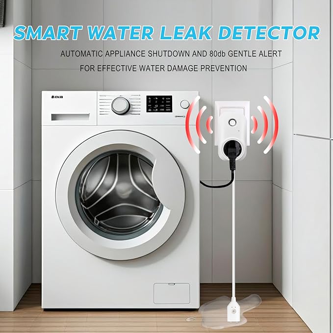 Smart Overflow Detection Sensor - Water Overflow Alarm with Real-Time Alerts for Home, Office & Basement Protection - Image 5