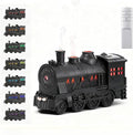 Valentine's Day Train Humidifier 300ml, Dual Mist Outlets Cool Mist Diffuser with 2/8H Timer, for Aromatherapy & Air Humidity, Desktop Decor(Black) by Chasefun