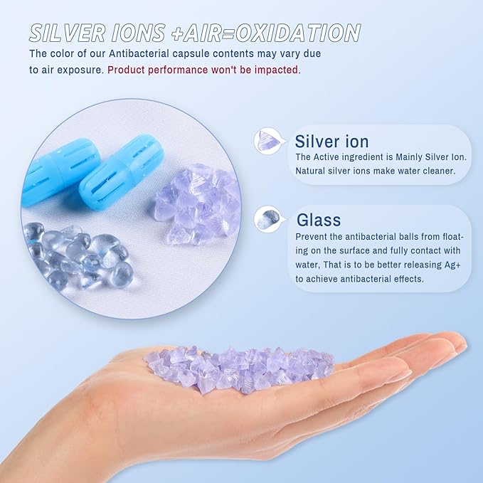 Humidifier Cleaner, 3 Pack Humidifier Cleaning Fish for Universal Humidifiers Tanks 90 Days, Purifies Water & Prevent Hard Water Build-Up, Reduce White Dust and Odors - Image 6