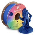 Panchroma PLA Blue 3D Printer Filament, 1.75mm, 1kg Spool, Easy to Print, High Speed Printing, Tangle Free, AMS Compatible, Perfect for Toys, Decor, Miniatures, Models & Cosplay by Polymaker