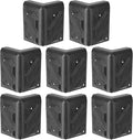uxcell 8 Pcs 1.69" x 1.69" Speaker Corner Protectors, Plastic Right Angle Protector Thickening Speaker for Cabinet Guitar Amplifier Stage Speakers, Black by uxcell