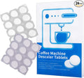 Coffee Descaler Tablets - 24 Count Universal Cleaner for Keurig, Nespresso, Descaling Solution for All Single Serve & Drip Coffee Makers - 1 Year Supply, 3X Faster Acting Coffee Maker Cleaner by Unknown