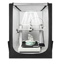 VEVOR 3D Printer Enclosure, Dustproof Waterproof Large Oxford Cloth 3D Printer Tent, Constant Temperature Protective Case with LED Lighting, Compatible with Creality/ELEGOO/Anycubic Popular Models by VEVOR
